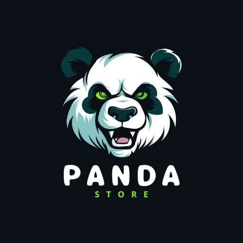 Panda Store Official Mascot - Fierce Gaming Panda